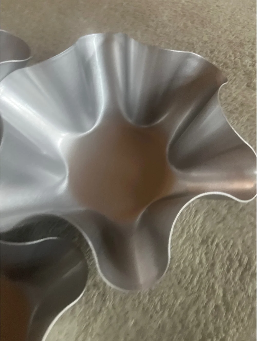 Wilton Vintage Fluted Aluminum Cake Tins Set of 4